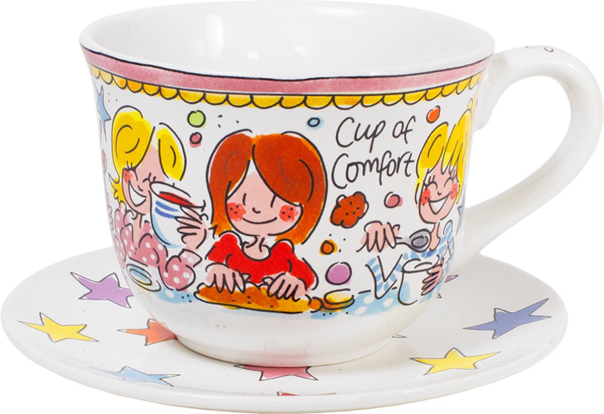 Blond Amsterdam, set catch up: piatto fondo e piatto stella 18 cm