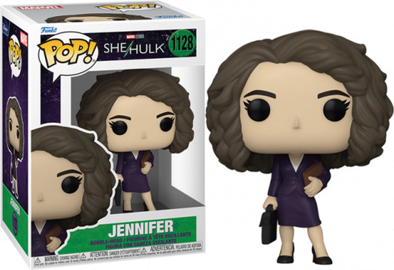 Figura coleccionable funko shehulk marvel pop! jennifer 9 cm multicolores