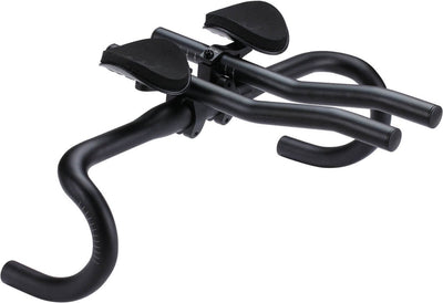 Bbb cycling aerobar racing bike - lightweight recumbent handlebars - adjustable aerobars with armrest - time trial handlebars - triathlon handlebars - compatible with 25.4 or 31.8mm bicycle handlebars - aerolight bhb-58