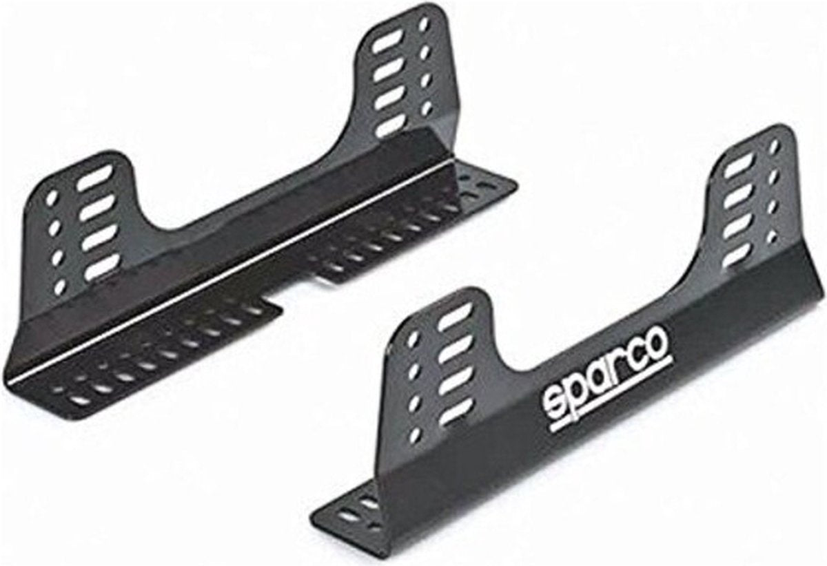 Supporto laterale Sparco per sedia da corsa acciaio nero (3 mm) (400 mm) (2 pz)