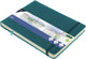 Kangaro schetsboek - a5 landscape - dark turquoise - met elastiek en lint