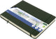 Kangaro schetsboek a5 landscape - forest green - hardcover kaft - met elastiek en lint