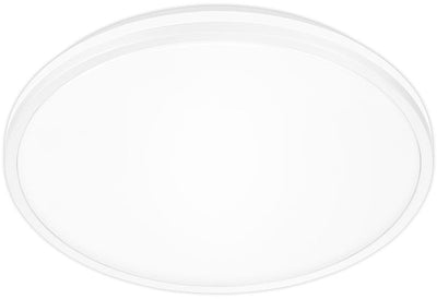 Briloner pulap a – plafoniera led – plafoniera con sorgente luminosa eek a* – luce indiretta – luce bianca neutra – ø 33cm - bianco