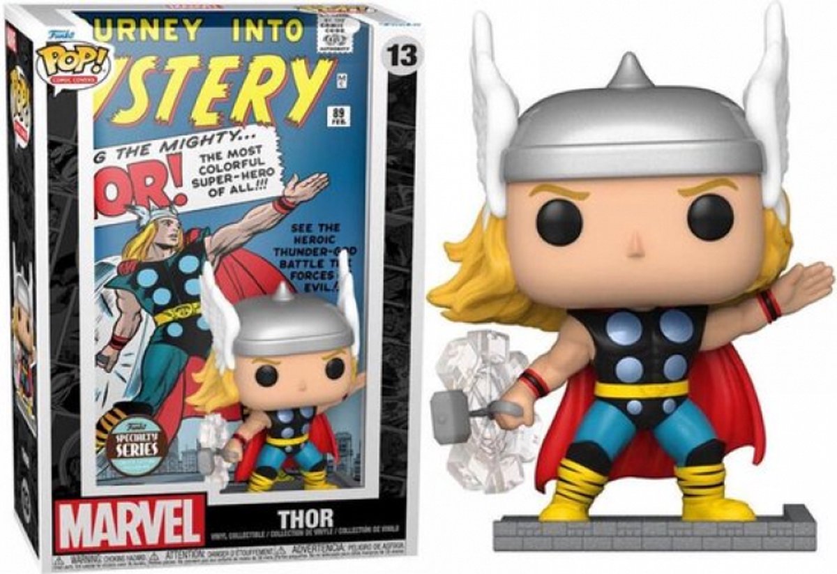 Funko pop comic cover: marvel - classic thor pop #13
