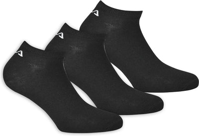 Fila - invisible socks 3-pack - sneaker socks - 43-46 - black