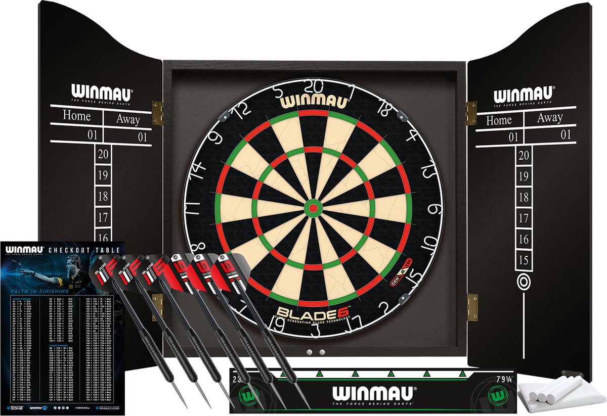 Winmau blade 6 championship dart set