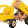 Goki Wooden Tilt Wagon amarillo