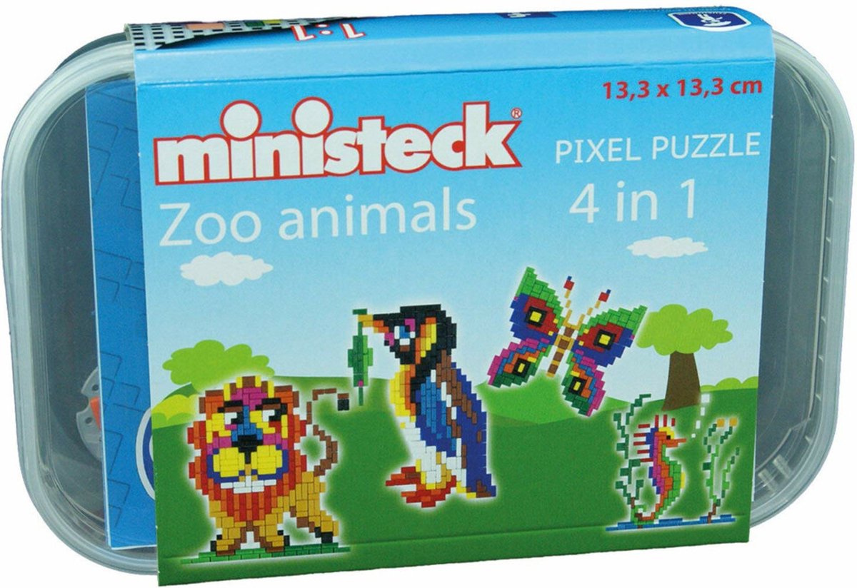 Ministeck Zoo Dieren Box, 510st.