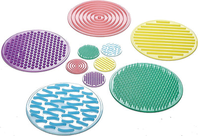 Tickit® silishapes sensory circles - set of 10
