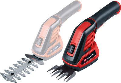 Einhell battery grass hedge trimmer GC-CG 3.6 70 Li WT 3.6 V Li-ion - 2.0 Ah battery - grass shear cutting width: 70 mm - hedge trimmer cutting width: 11 cm - incl. charger