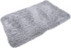 Lex max shaggy - benchmat - 109x69 cm - grijs