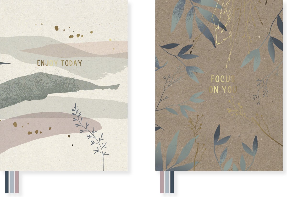 Kangaro soft scenes dummy book a5 - hardcover - blank - 80 grams fsc - 192 pages - 2 pieces - k-pm01710019