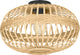 Lampada da soffitto Eglo amsfield - e27 - ø 45 cm - legno, bambù - marrone nero