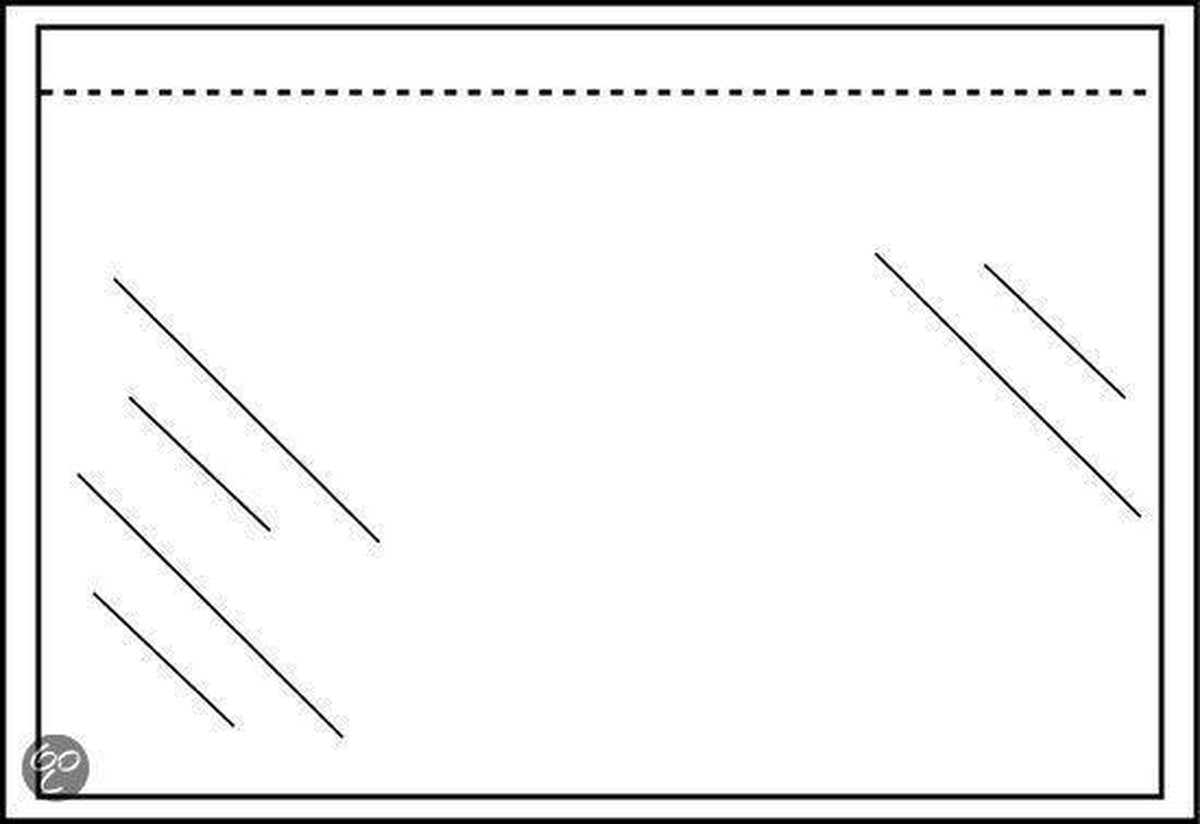 Raadhuis paklijstenvelop dl - 225x122mm - onbedrukt - 1000 stuks - rd-310300