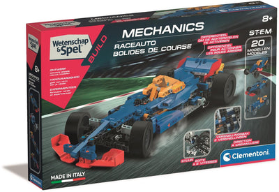 Clementoni - gioco di scienza meccanica - kit modello di auto da corsa - giocattoli da costruzione - da 8 anni