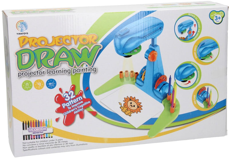 Proyector de dibujo aprende a dibujar, 26 uds.