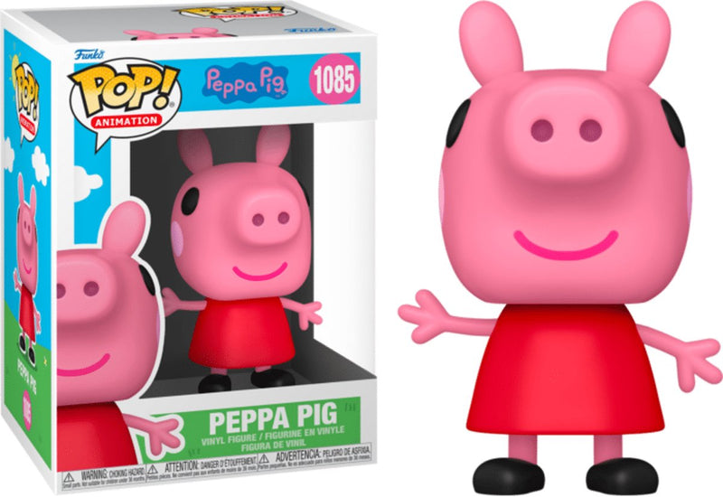 Funko peppa pig - ¡pop! figura coleccionable animación peppa pig 9 cm - multicolores