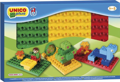 Unico building plates