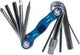 Dresco fietsgereedschap - 11-delig - blauw