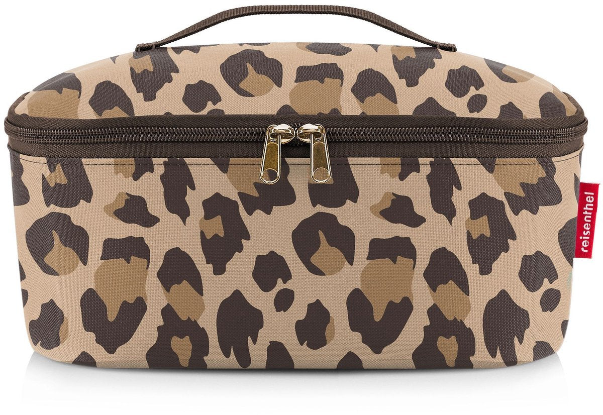 Borsa termica Reisenthel borsa termica m pocket - 4,5 l - marrone leo macchiato
