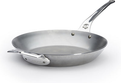 Debuyer de buyer padella Mineral B Pro ø 32 cm – lamiera d'acciaio – senza PFA – adatta all'induzione – prodotta in Francia