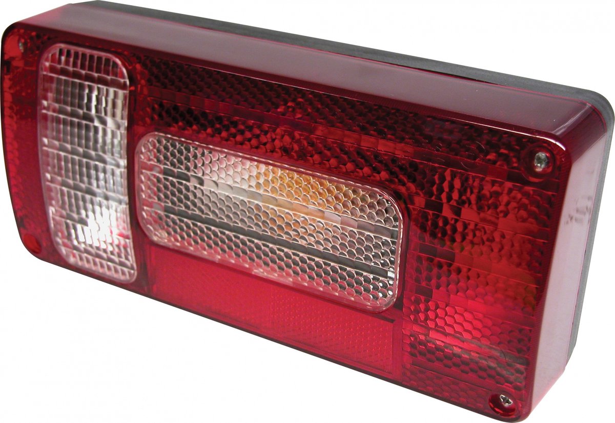 Carpoint achterlicht 12v met 6 functies 220x100mm - rechts