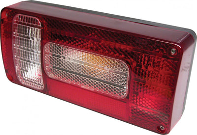 Carpoint rear light 12v with 6 functions 220x100mm - right