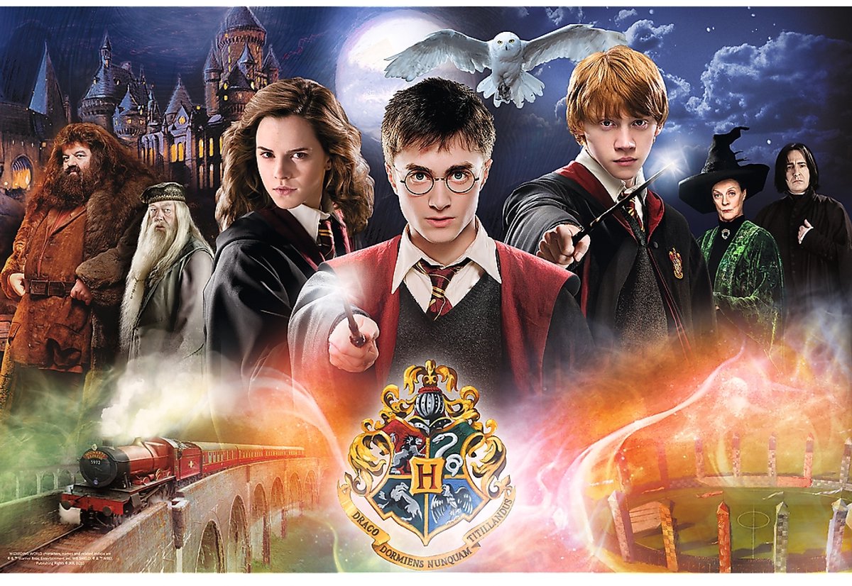 Puzzle Trefl Harry Potter - 300 pezzi - film puzzle.