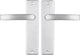 Starx deurklink aluminium â€“ deurbeslag â€“ deurkruk met schild â€“ blind - deurklink blok â€“ 43 x 180 x ã˜ 18 mm