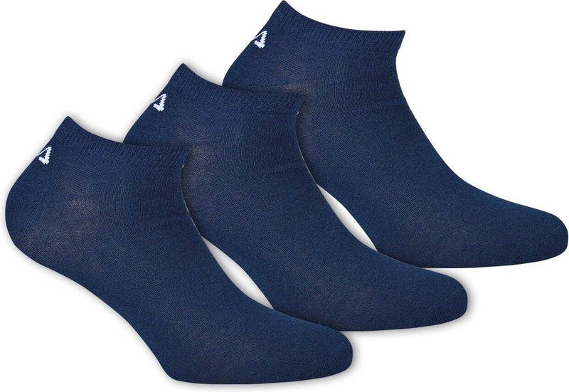 Fila - calzini invisibili in confezione da 3 - calzini da ginnastica blu - 43-46 - blu