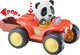 Klorofil il set da gioco quad - macchina da gioco - giocattolo interattivo per bambini - con figura della famiglia dei panda - giocattoli da 18 mesi - 2 pezzi