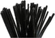 Chenille black 30 cm, 50th.