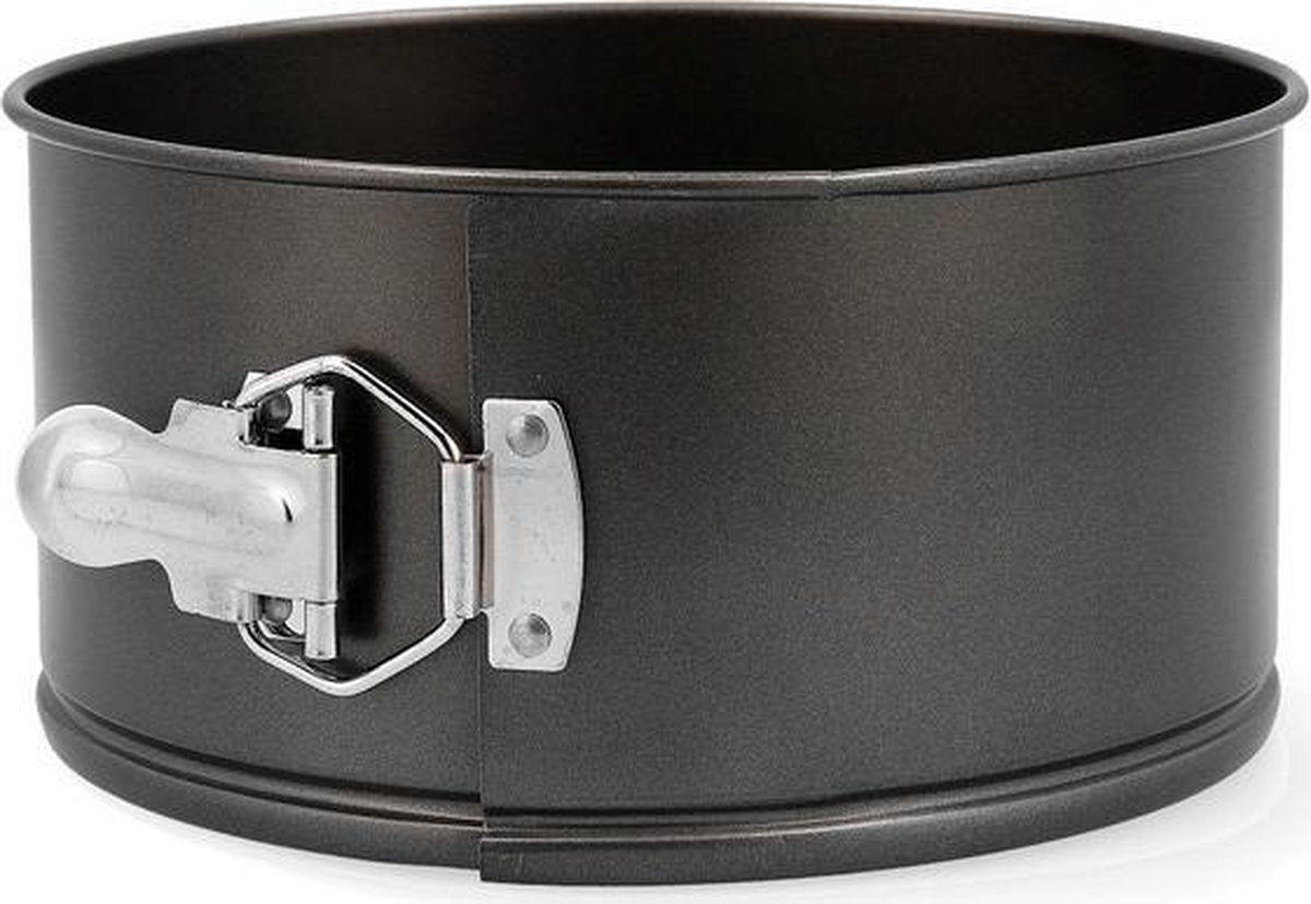 Quid ronde springvorm 20 x 10 cm rvs antraciet