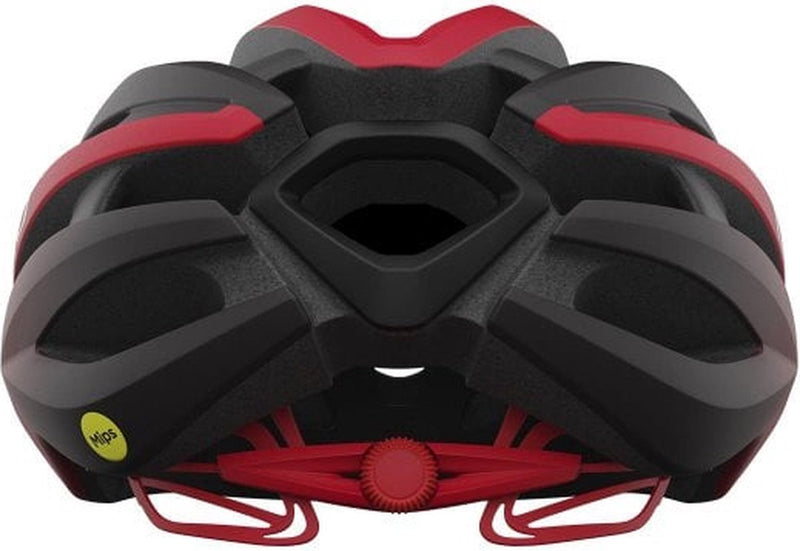 Casco de bicicleta de carreras Giro synthe mips ii - negro rojo; talla l