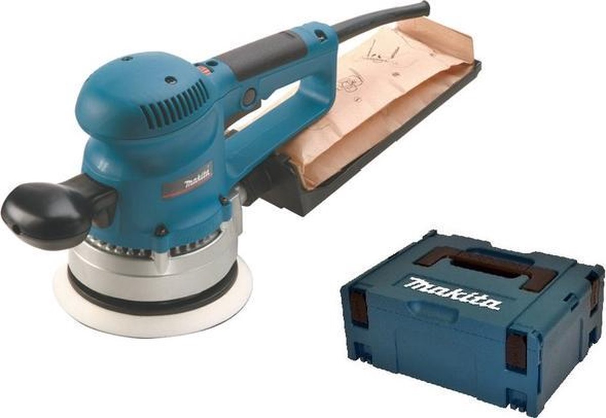 Levigatrice eccentrica Makita bo6030jx | 150 mm 310 W | nel systainer m-box