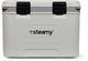 Steamy marine 21 - middelgrote koelbox inclusief verdeelwand en inlegbakje - 21 liter - wit