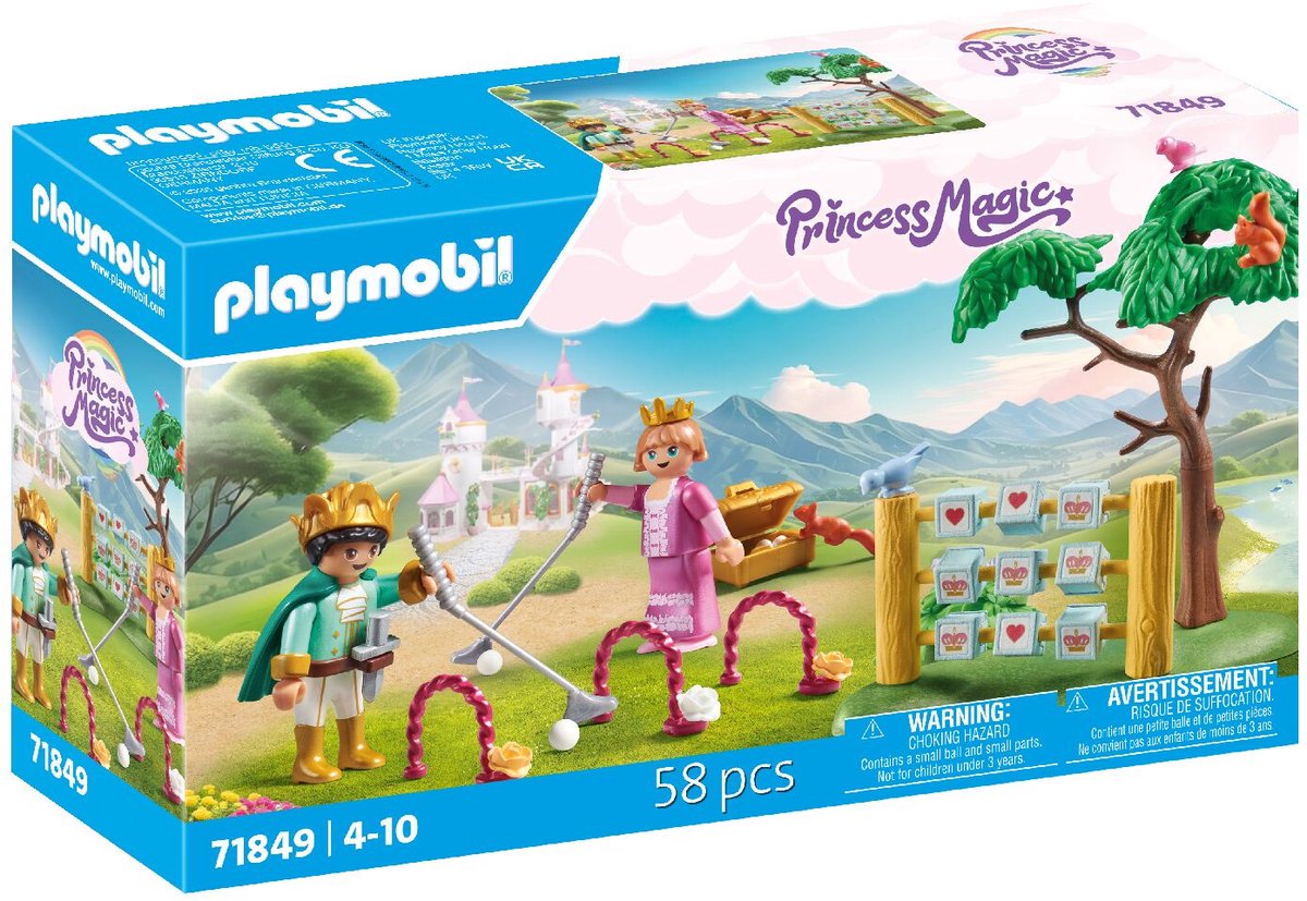 Playmobil Princess Magic Royal per bambini nel parco giochi 71849