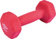Umbro halter 2 kg - dumbell - rood - rubber vinyl - krachttraining en cardio - stoot- en krasvrij materiaal - perfect voor beginnende sporters en senioren