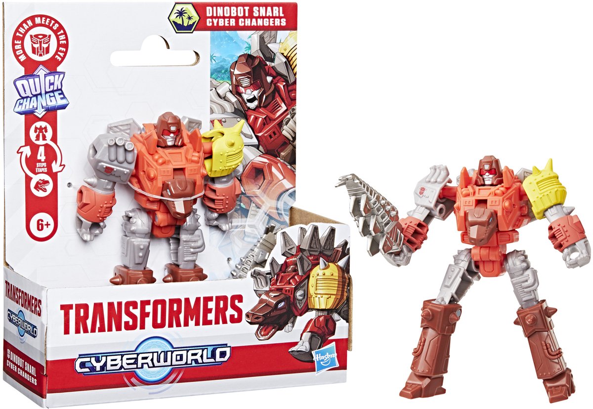 Transformers cyberworld dinobot ringhiano cyber changer - action figure