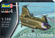 Kit modello Revell - ch-47d chinook 1:144 - 104 pz.