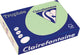 Papel de color Clairefontaine trophée, a4, 80 g, 500 hojas, verde natural