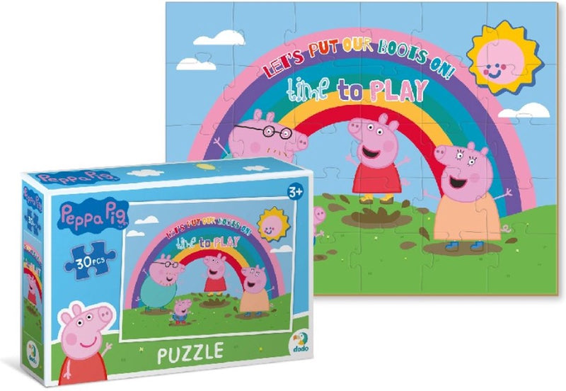 Giocattoli Dodo - puzzle Peppa Pig - 30 pezzi - 20x27 cm - giocattoli Peppa Pig 3+ - puzzle per bambini 3 anni