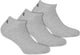Fila - invisible socks 3-pack - unisex sokken - 43-46 - grijs
