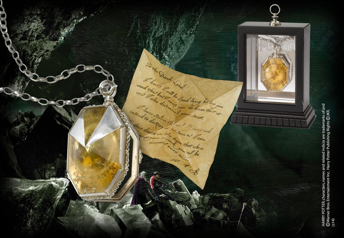 Colección noble réplica de harry potter 1 1 el relicario de la cueva