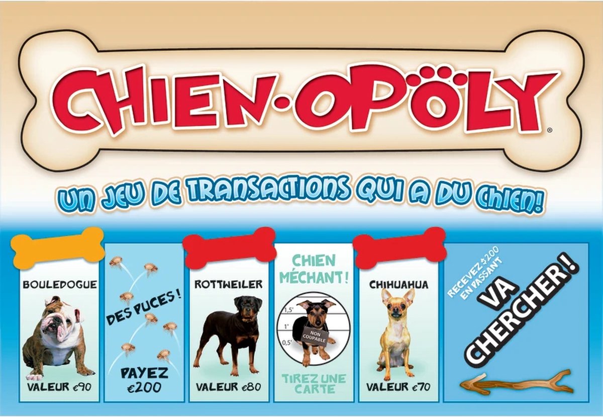 Late for the sky chien opoly - bordspel