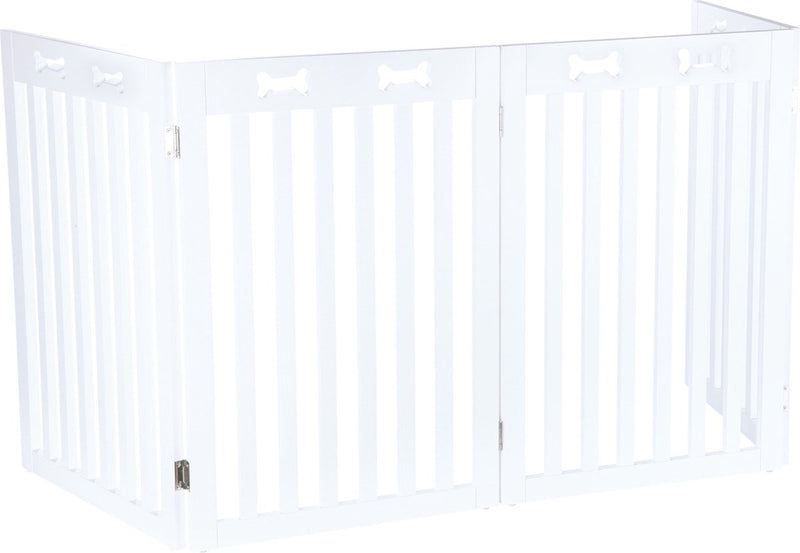 Trixie Close Fence White 4 Paneles