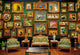 Galería de arte del rompecabezas Castorland - 1000 piezas.