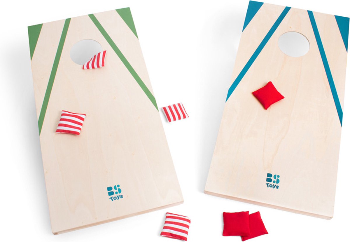 Bs toys juego de lanzar de madera - 6 uds.