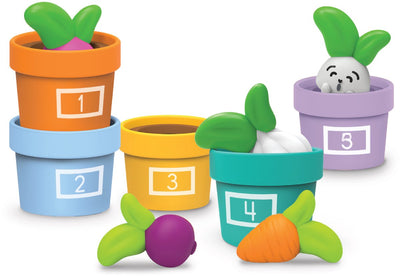 Recursos de aprendizaje juego de huerta al escondite - 3+