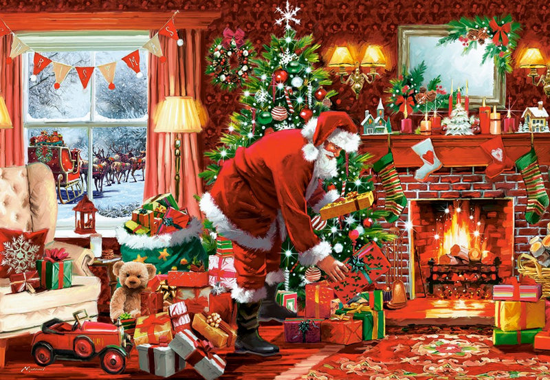 Puzzle Castorland Consegna speciale di Babbo Natale - Puzzle natalizio 1500 pezzi.